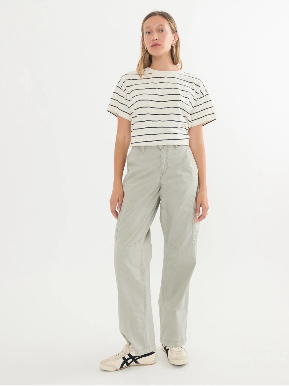 Marine Layer Wide Leg Pants Gray Size: 4